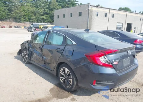 2016 Honda Civic Ex-T из США, поврежденный, VIN 19XFC1F30GE043215
